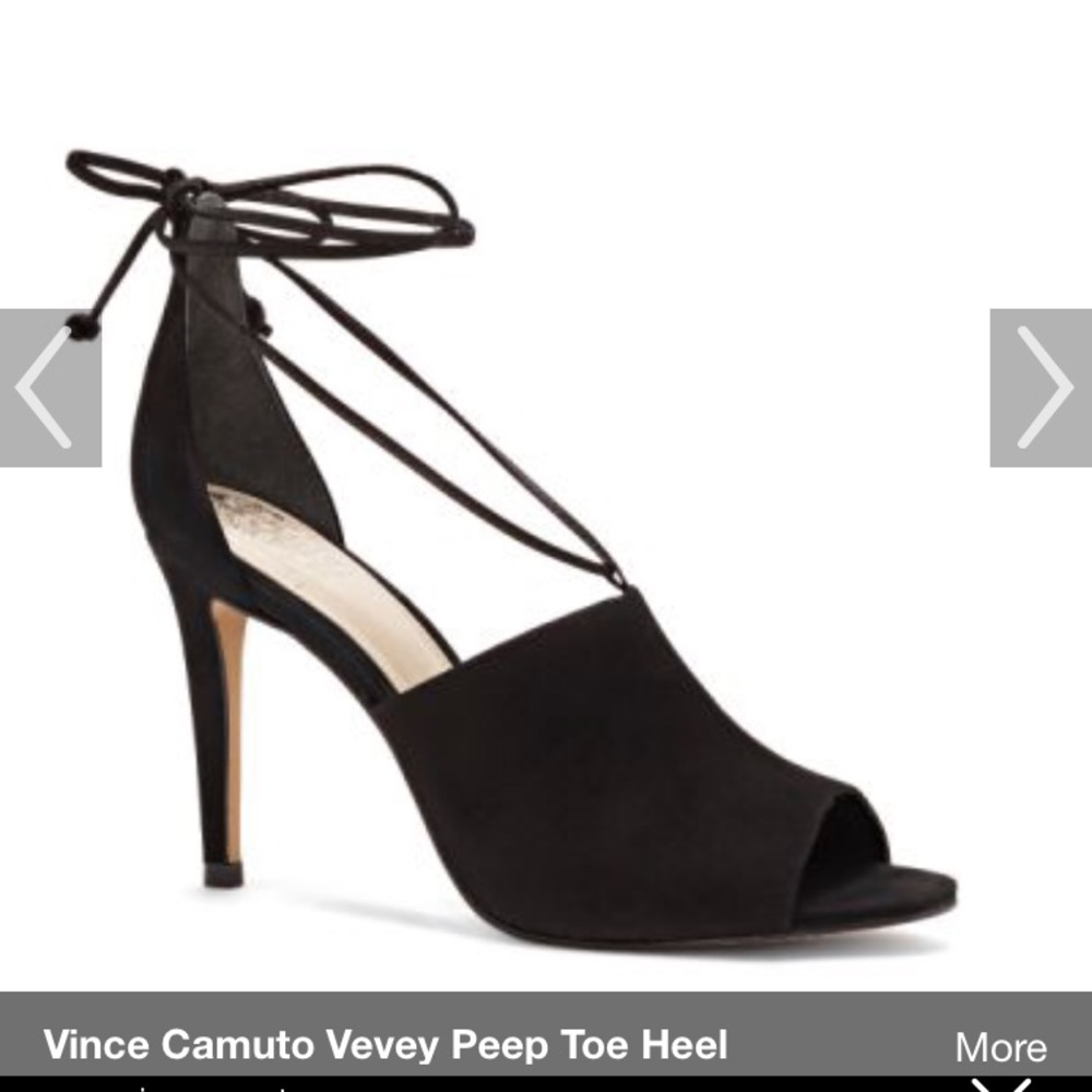 Black suede sandal - Picture 1 of 3